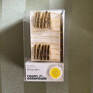 ✨ 2/$15 ✨ Clothespin String Lights